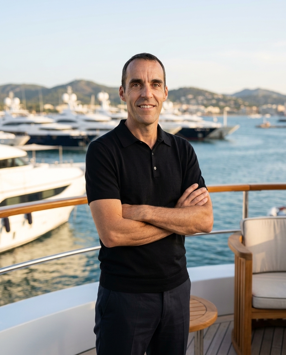 Paul Ruby, CEO of Lux Charters Ibiza
